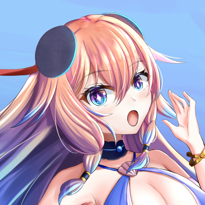 驚いた表情のルミア